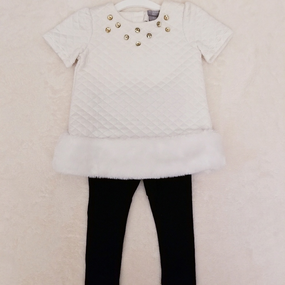 Tahari baby dress and leggings